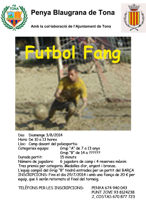 FUTBOL FANG 2014