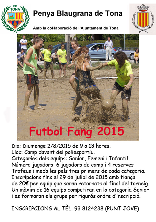 FUTBOL FANG FESTA MAJOR 2015